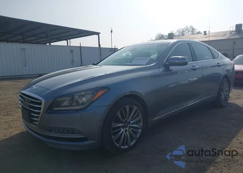 2015 Hyundai Genesis 5.0 from USA, damaged, VIN KMHGN4JF8FU028653